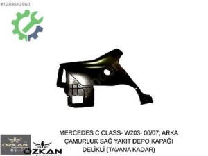 MERCEDES C SERİSİ – W203- 00/07; ARKA ÇAMURLUK SAĞ