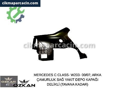 Mercedes-Benz C Arka Çamurluk çıkma parça
