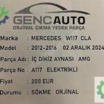 MERCEDES W117 CLA İÇ DİKİZ AYNASI AMG SÖKME ORJ A117 ELEKTRİKLİ