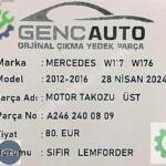 MERCEDES W117 CLA MOTOR TAKOZU ÜST SIFIR LEMFÖRDER A2462400809