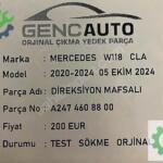 MERCEDES W118 CLA DİREKSİYON MAFSALI SÖKME ORJİNAL A2474608800