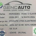 MERCEDES W204 C CLAS OTOMATİK VİTES ELEKTRONİĞİ OEM A2042670288