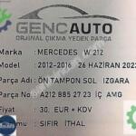 MERCEDES W212 ÖN TAMPON SOL İÇ IZGARA SIFIR İTH OEM A2128852723