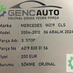 Mercedes-Benz CLS Stop Çıkma Parça İstanbul
