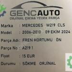 MERCEDES W219 CLS FREN HORTUMU SÖKME ORJİNAL A2191 ÖN