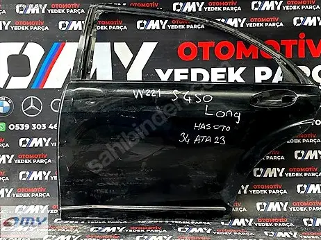 Mercedes-Benz S Sol Arka Kapı çıkma parça