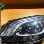 MERCEDES W222 S SERİSİ MAKYAJLI DOLU SOL FAR
