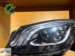 MERCEDES W222 S SERİSİ MAKYAJLI DOLU SOL FAR
