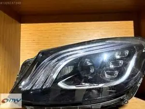 MERCEDES W222 S SERİSİ MAKYAJLI DOLU SOL FAR