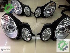 MERCEDES W 211 KASA MAKYAJLI 2006-2009 SAĞ SOL DOLU FAR ORJ