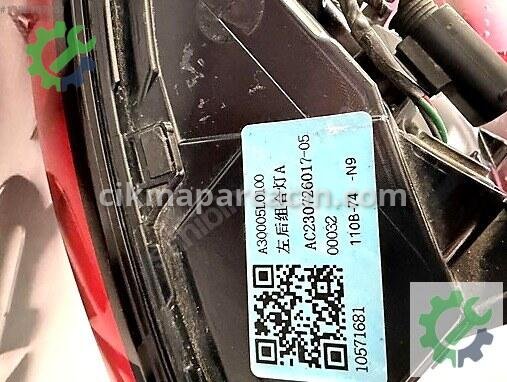 MG ZS Sol Arka Stop A30005L0100 çıkma parça