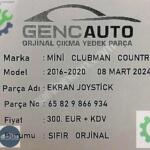 MİNİ CLUBMAN COUNTRYMAN EKRAN JOYSTİCK SIFIR ORJ OEM 65829866934