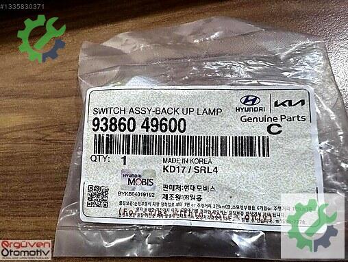 Hyundai Accent Era Vites 93860-4960 çıkma parça