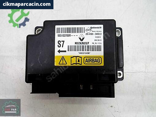 Renault Megane Airbag Beyni 985103789R çıkma parça