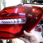 Mercedes B Seri W246 Makyajlı Kasa Ledli Sağ Stop A2469068700