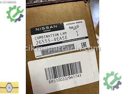 Nissan Qashqai Sol Arka Stop çıkma parça