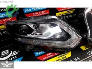 Nissan X-Trail Xtrail Led Tek Mercek Sağ Far