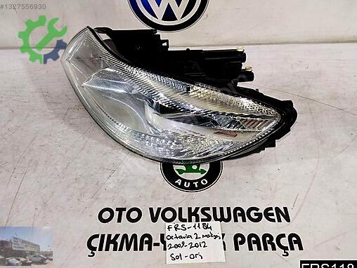 Skoda Octavia Sol Ön Far çıkma parça