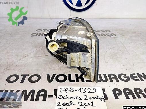 Skoda Octavia Sol Sis Farı çıkma parça