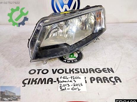 Skoda Octavia Sol Ön Far çıkma parça