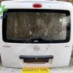 OPEL COMBO C ORJ ÇIKMA BAGAJ KAPAĞI DOLU KİLİT CAM GM