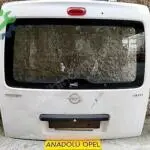 OPEL COMBO C ORJ ÇIKMA BAGAJ KAPAĞI DOLU KİLİT CAM GM