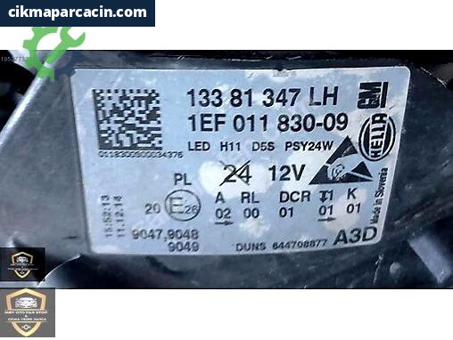 Opel Corsa-e Sol Ön Far çıkma parça