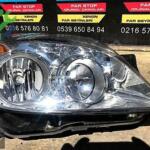 Opel Astra H Sağ Far GRİ NİKELAJ İÇLİ
