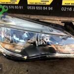 Opel Astra J NİKELAJ İçli Düz Sağ Far ORGİNAL