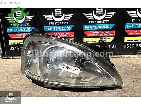 Opel Corsa Sağ Ön Far çıkma parça