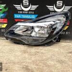 Opel Corsa D SİYAH içli Makyajlı Kasa Sol Far OEM: 13295011