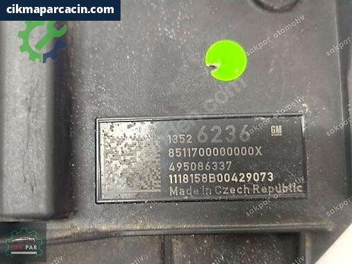 Opel Insignia Beyin 13526236 çıkma parça