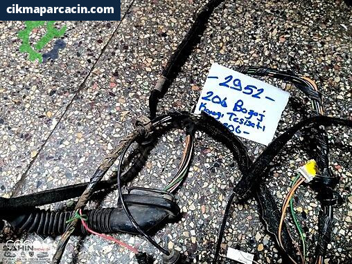 Peugeot 206 Elektrik Tesisatı çıkma parça
