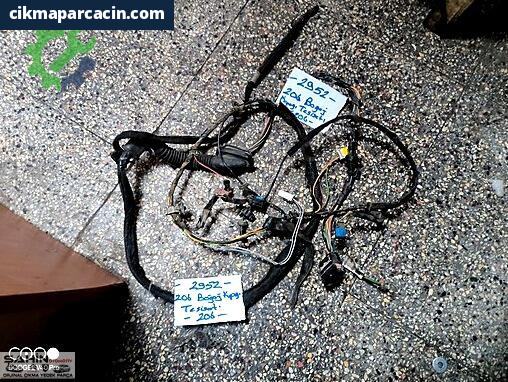 Peugeot 206 Elektrik Tesisatı çıkma parça