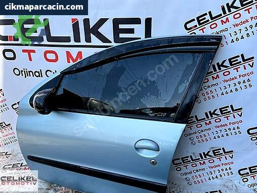 Peugeot 206 Sol Ön Kapı çıkma parça