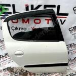 PEUGEOT 206 ÇIKMA BEYAZ SAĞ ARKA KAPI DOLU