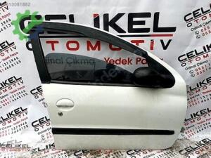 PEUGEOT 206 ÇIKMA BEYAZ SAĞ ÖN KAPI DOLU HATASIZ