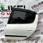 PEUGEOT 206 ÇIKMA BEYAZ SOL ARKA KAPI HATASIZ