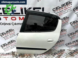 PEUGEOT 206 ÇIKMA BEYAZ SOL ARKA KAPI HATASIZ