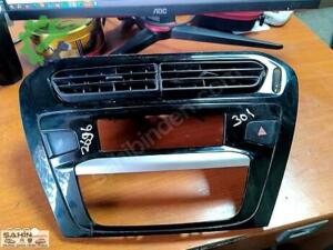 PEUGEOT 301 ORTA KONSOL BAKALİTİ DÜĞMELER ÜSTÜNDE