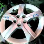 PEUGEOT 508 4 ADET ÇELİK ORJİNAL JANT TAKIMI