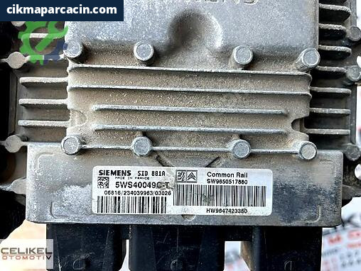 Peugeot Partner Motor Beyni 5WS40049C-T çıkma parça