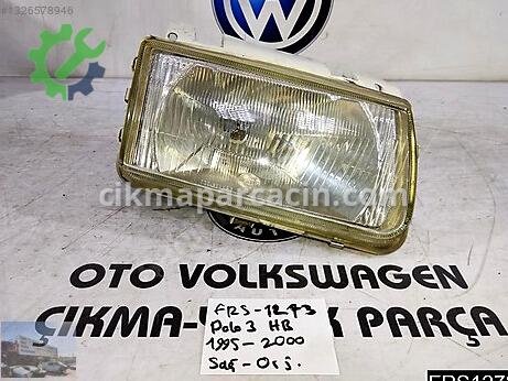 Volkswagen Polo Sağ Ön Far çıkma parça