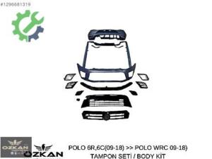 POLO WRC BODY KİT TAMPON SETİ ( 09-18 )