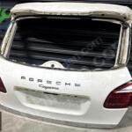 PORSCHE CAYENNE HATASIZ BAGAJ BEYAZ