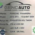 PORSCHE PANAMERA CARRERA DİREKSİYON KOL TKM SIFIR 970413055501