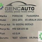 PORSCHE PANAMERA SU BİDONU BOĞAZI SÖKME ORJ 97052860500
