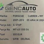 Porsche 968 Stop Çıkma Parça İstanbul