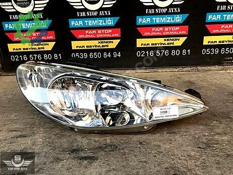 Peugeot 206 Sağ Ön Far çıkma parça