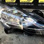 Peugeot 3008 5008 Sağ Far 2011 Oem: 9805505380 HATASIZ AYARINDA